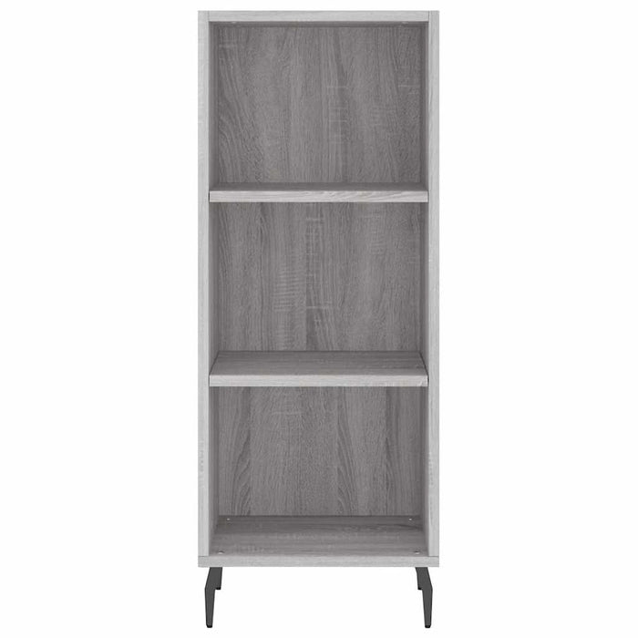 Servantă, gri sonoma, 34,5x32,5x90 cm, lemn compozit - WALTI WALTI