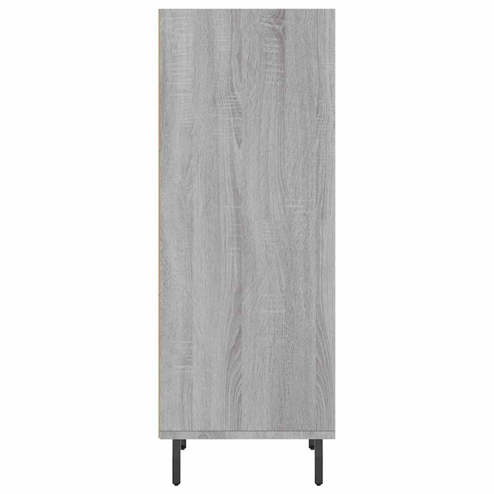Servantă, gri sonoma, 34,5x32,5x90 cm, lemn compozit - WALTI WALTI