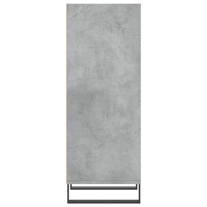 Servantă, gri beton, 34,5x32,5x90 cm, lemn prelucrat - WALTI WALTI
