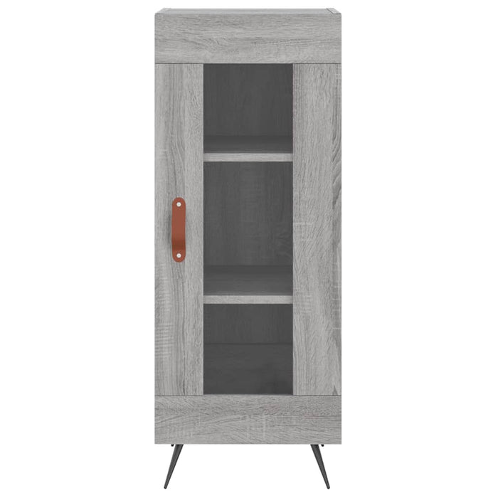Servantă, gri sonoma, 34,5x34x90 cm, lemn compozit WALTI