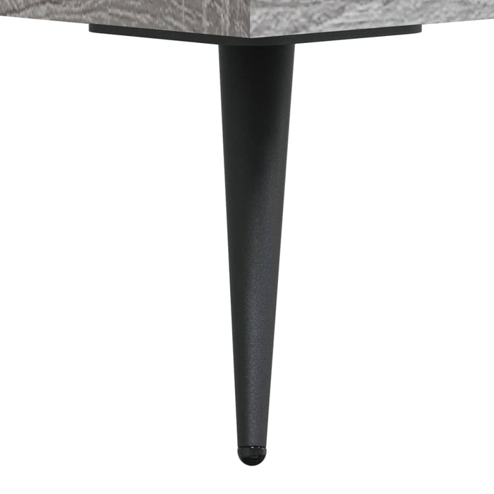 Servantă, gri sonoma, 69,5x34x90 cm, lemn compozit WALTI