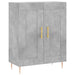 Servantă, gri beton, 69,5x34x90 cm, lemn compozit - WALTI WALTI