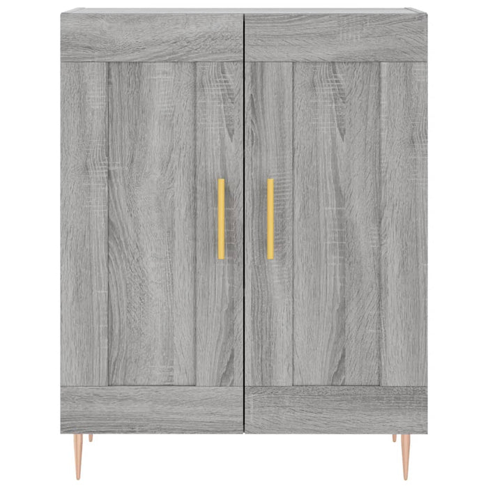Servantă, gri sonoma, 69,5x34x90 cm, lemn compozit - WALTI WALTI