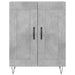 Servantă, gri beton, 69,5x34x90 cm, lemn compozit - WALTI WALTI