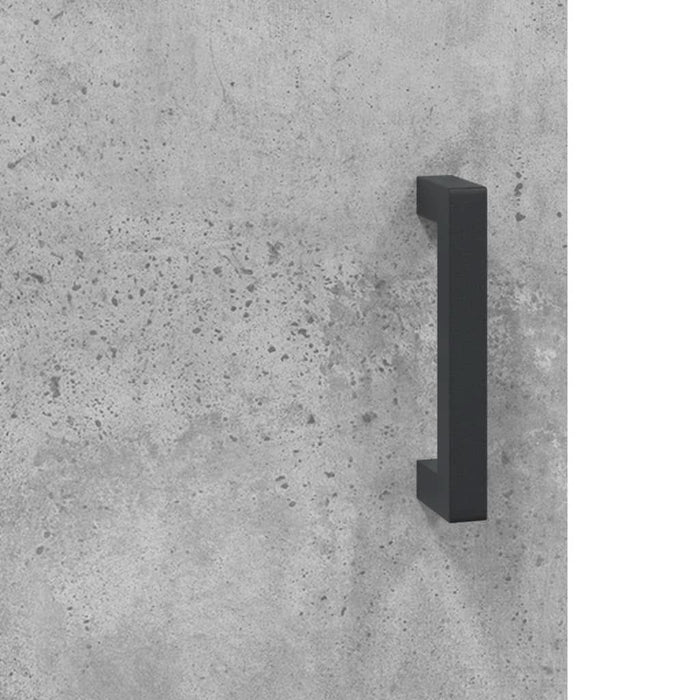 Servantă, gri beton, 69,5x34x90 cm, lemn compozit - WALTI WALTI