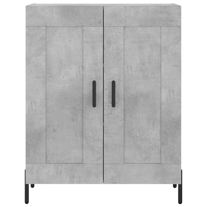 Servantă, gri beton, 69,5x34x90 cm, lemn compozit - WALTI WALTI