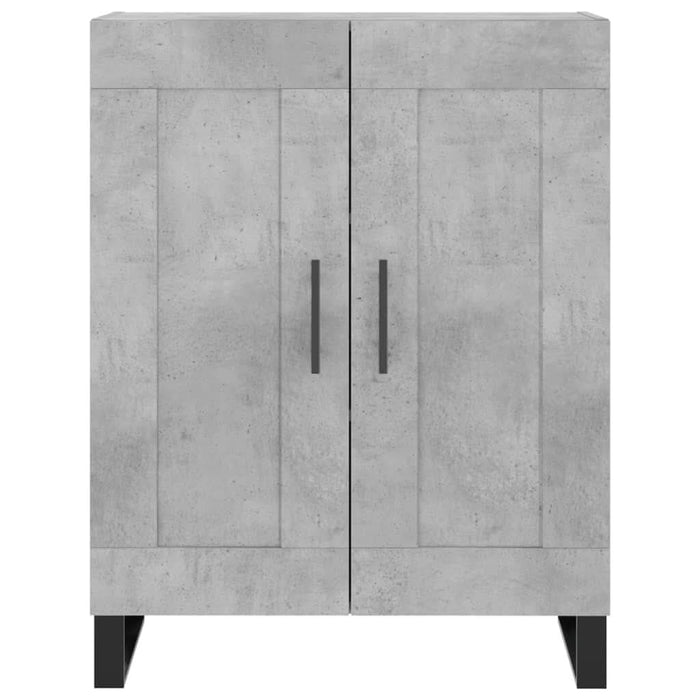 Servantă, gri beton, 69,5x34x90 cm, lemn compozit - WALTI WALTI