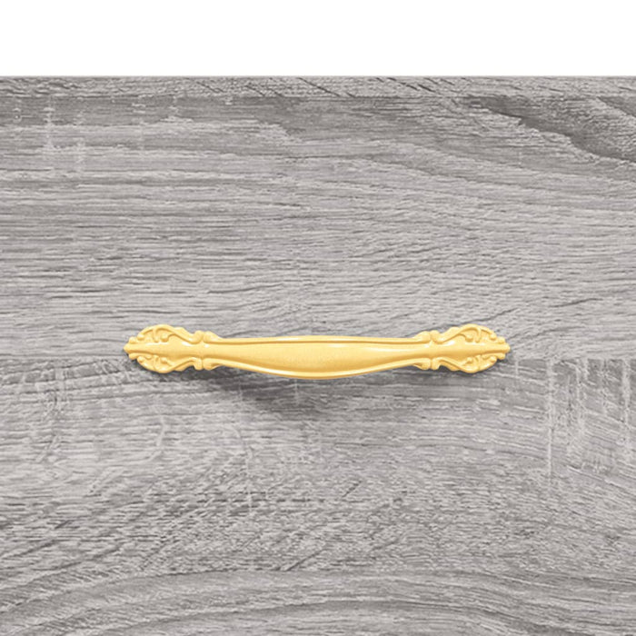 Servantă, gri sonoma, 69,5x34x90 cm, lemn compozit WALTI