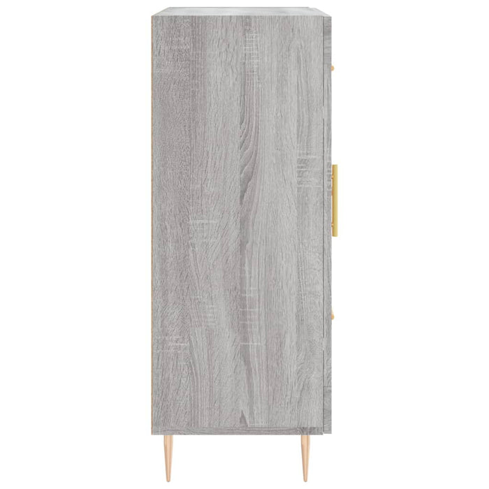 Servantă, gri sonoma, 69,5x34x90 cm, lemn compozit WALTI