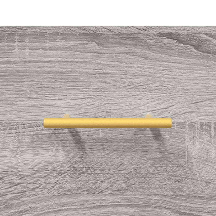 Servantă, gri sonoma, 69,5x34x90 cm, lemn compozit WALTI