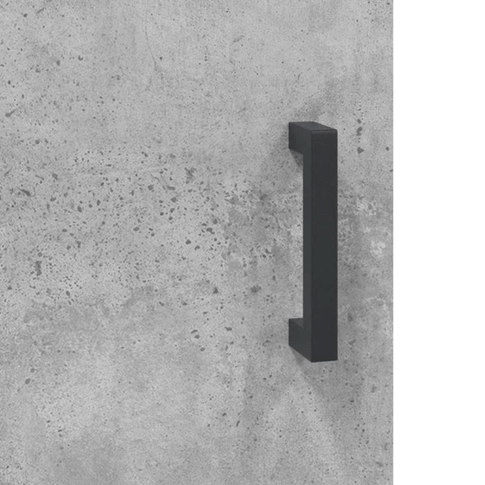 Servantă, gri beton, 69,5x34x90 cm, lemn compozit - WALTI WALTI