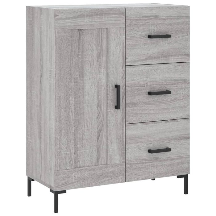 Servantă, gri sonoma, 69,5x34x90 cm, lemn compozit - WALTI WALTI