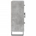 Servantă, gri beton, 69,5x34x90 cm, lemn compozit - WALTI WALTI