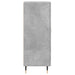 Servantă, gri beton, 34,5x34x90 cm, lemn compozit - WALTI WALTI