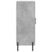 Servantă, gri beton, 34,5x34x90 cm, lemn compozit - WALTI WALTI
