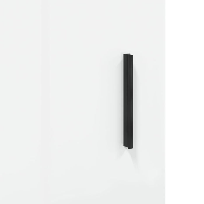 Servantă, alb extralucios, 34,5x34x90 cm, lemn compozit - WALTI WALTI