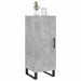 Servantă, gri beton, 34,5x34x90 cm, lemn compozit - WALTI WALTI