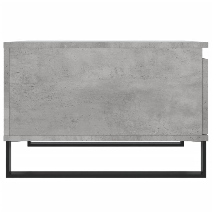 Măsuță de cafea, gri beton, 55x55x36,5 cm, lemn prelucrat WALTI