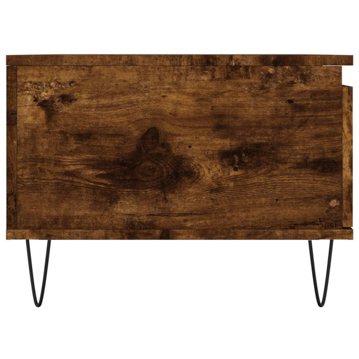 Măsuță de cafea, stejar fumuriu, 90x50x36,5 cm, lemn prelucrat WALTI