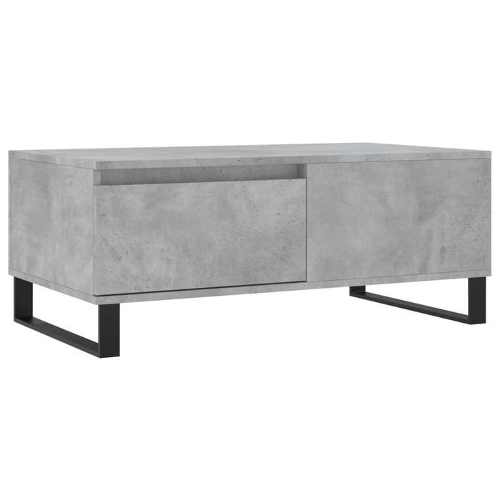Măsuță de cafea, gri beton, 90x50x36,5 cm, lemn compozit - WALTI WALTI