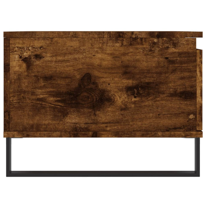Măsuță de cafea, stejar fumuriu, 90x50x36,5 cm, lemn prelucrat - WALTI WALTI