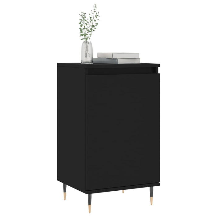 Dulap, negru, 40x35x70 cm, lemn prelucrat WALTI
