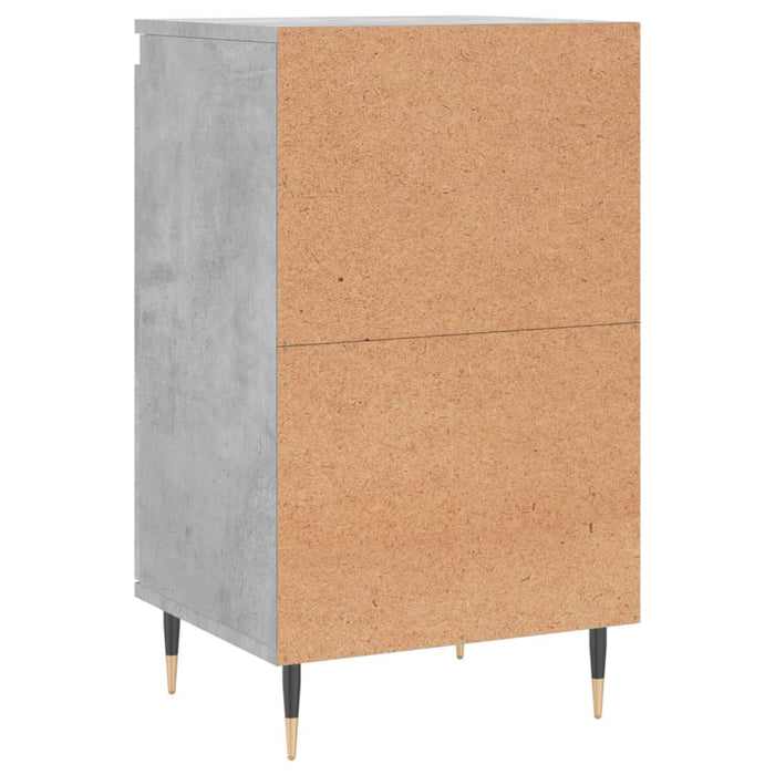 Dulap, gri beton, 40x35x70 cm, lemn prelucrat WALTI