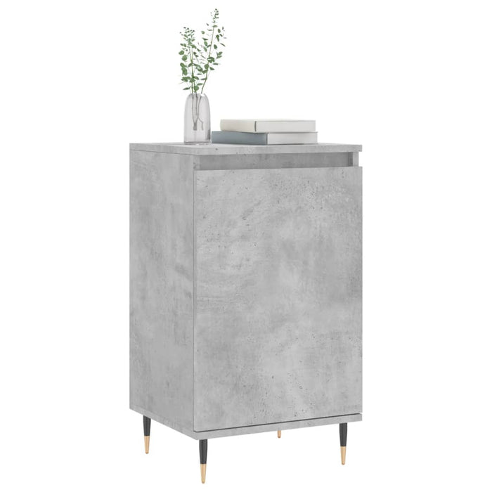 Dulapuri, 2 buc., gri beton, 40x35x70 cm, lemn prelucrat WALTI