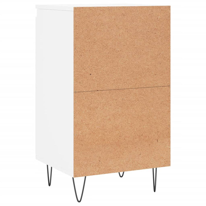 Dulapuri, 2 buc., alb, 40x35x70 cm, lemn prelucrat WALTI