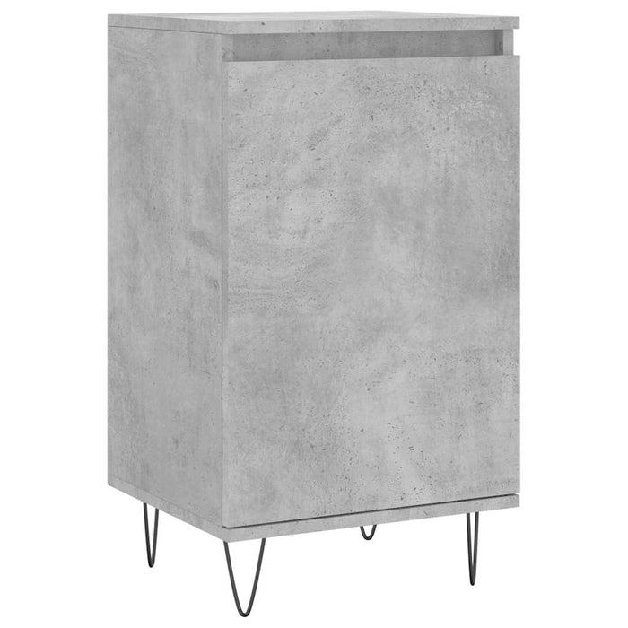 Dulap, gri beton, 40x35x70 cm, lemn prelucrat - WALTI WALTI