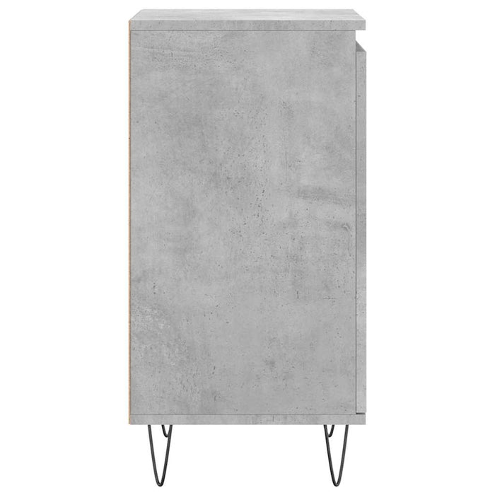 Dulap, gri beton, 40x35x70 cm, lemn prelucrat - WALTI WALTI