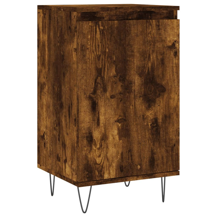 Dulapuri, 2 buc., stejar fumuriu, 40x35x70 cm, lemn prelucrat WALTI