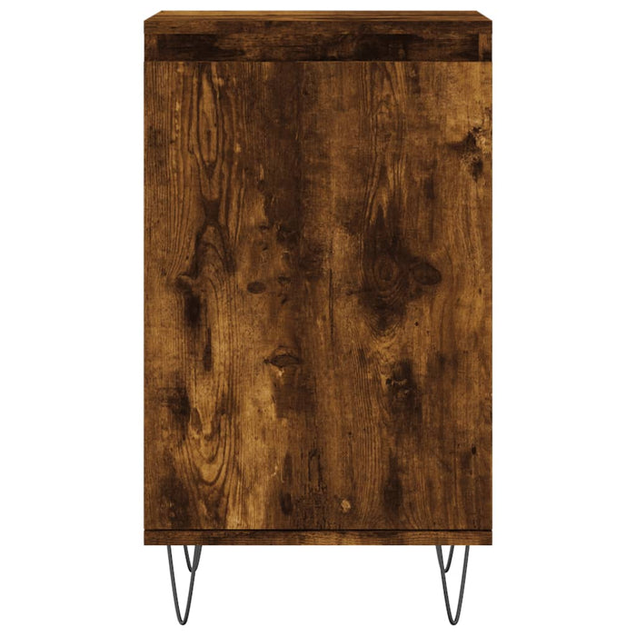 Dulapuri, 2 buc., stejar fumuriu, 40x35x70 cm, lemn prelucrat WALTI