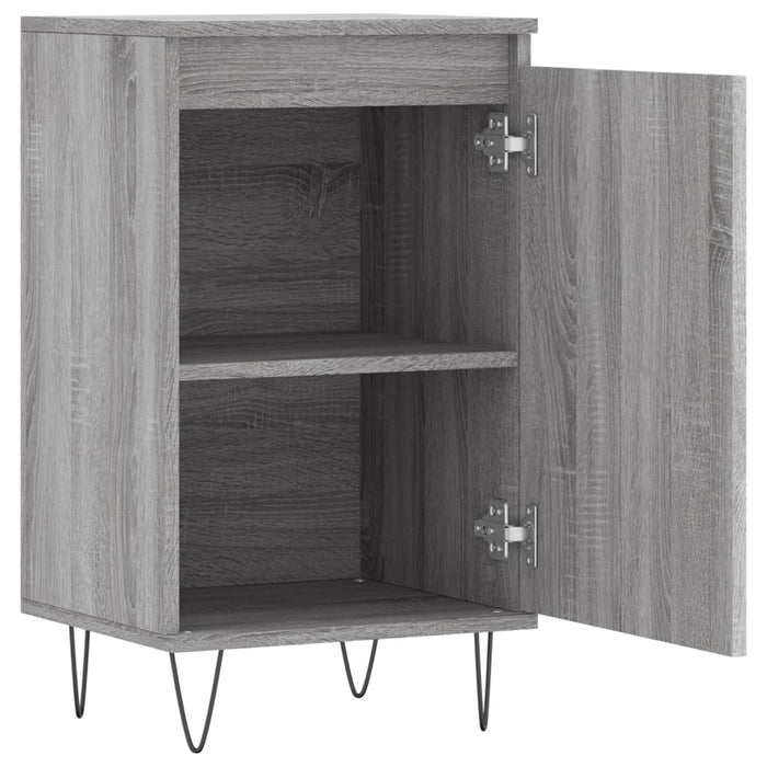 Dulapuri, 2 buc., gri sonoma, 40x35x70 cm, lemn prelucrat WALTI