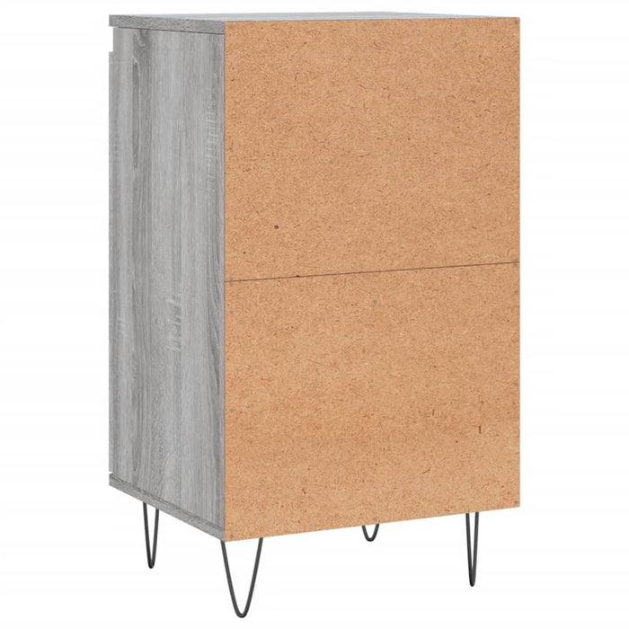 Dulapuri, 2 buc., gri sonoma, 40x35x70 cm, lemn prelucrat WALTI