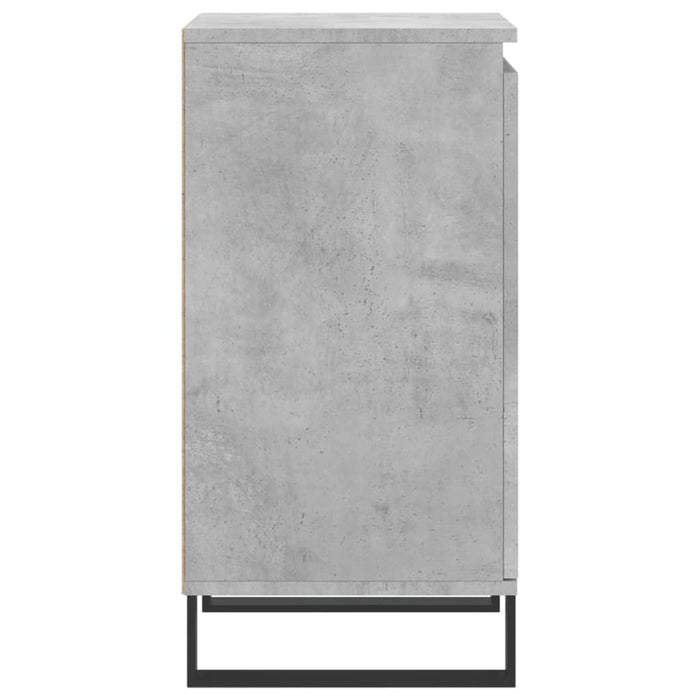 Dulap, gri beton, 40x35x70 cm, lemn prelucrat - WALTI WALTI