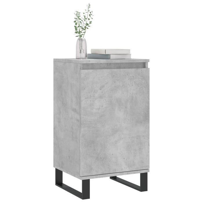 Dulapuri, 2 buc., gri beton, 40x35x70 cm, lemn prelucrat WALTI