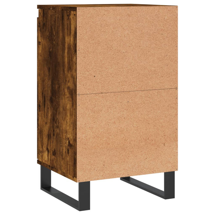 Dulapuri, 2 buc., stejar fumuriu, 40x35x70 cm, lemn prelucrat WALTI