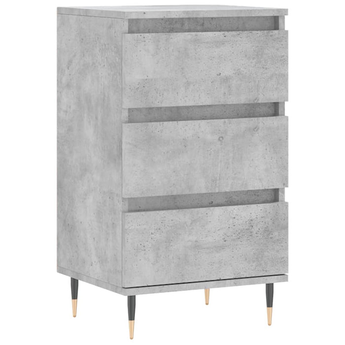 Dulap, gri beton, 40x35x70 cm, lemn prelucrat WALTI