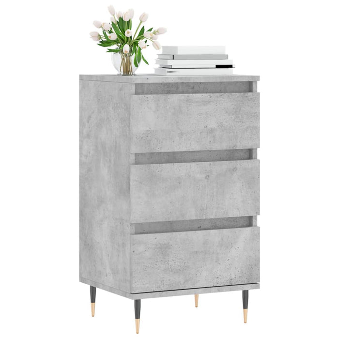 Dulap, gri beton, 40x35x70 cm, lemn prelucrat WALTI