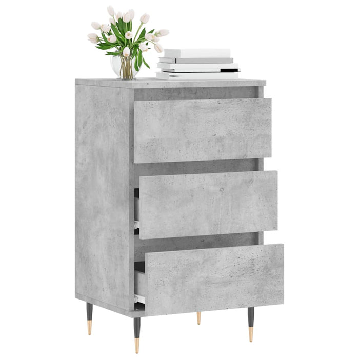 Dulap, gri beton, 40x35x70 cm, lemn prelucrat WALTI