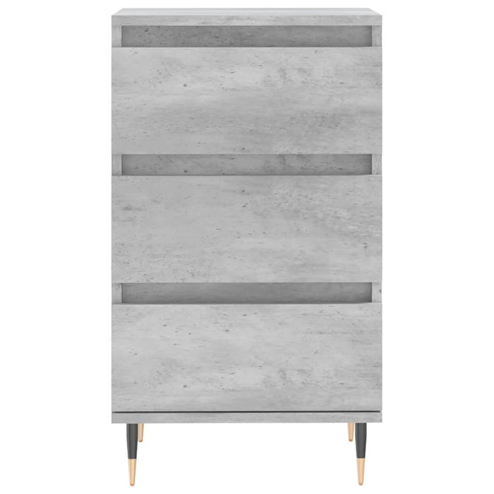 Dulap, gri beton, 40x35x70 cm, lemn prelucrat WALTI