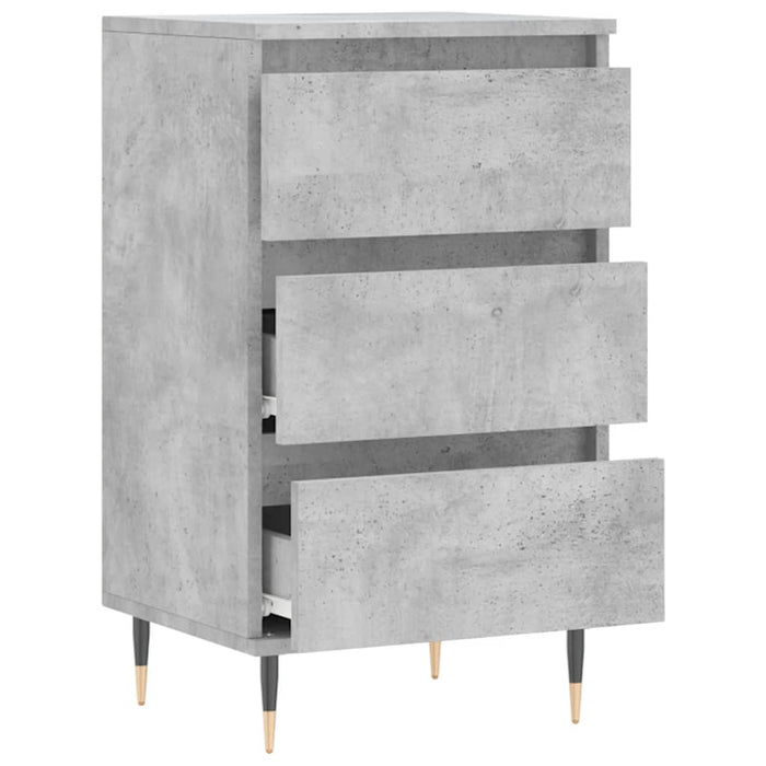 Dulap, gri beton, 40x35x70 cm, lemn prelucrat WALTI