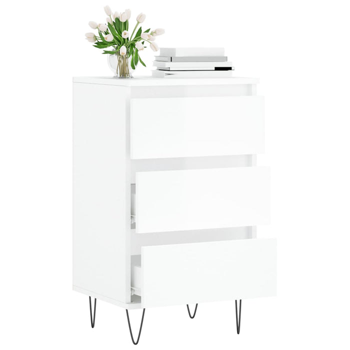 Dulap, alb extralucios, 40x35x70 cm, lemn prelucrat WALTI