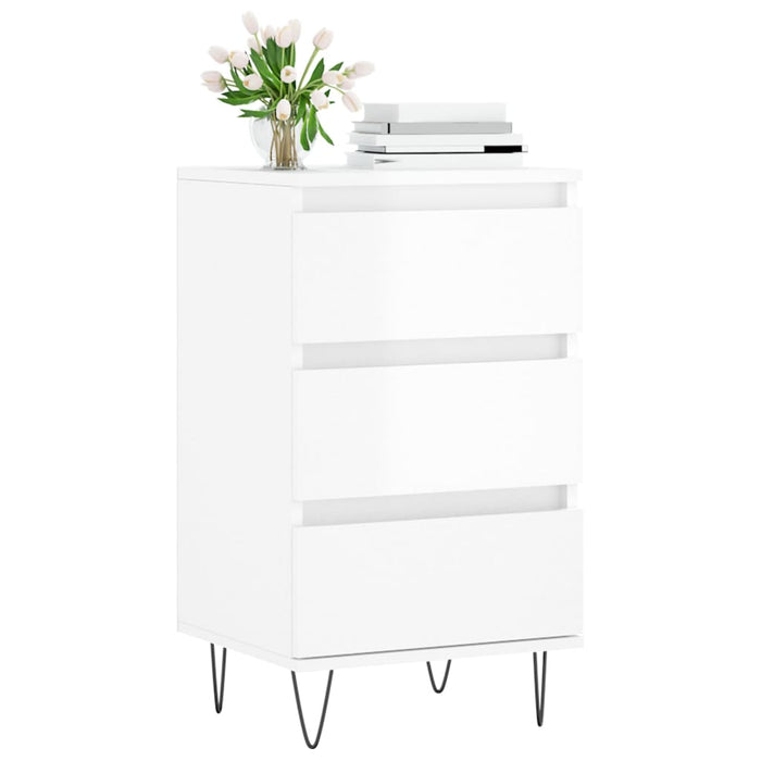 Dulap, alb extralucios, 40x35x70 cm, lemn prelucrat WALTI