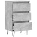 Dulap, gri beton, 40x35x70 cm, lemn prelucrat - WALTI WALTI