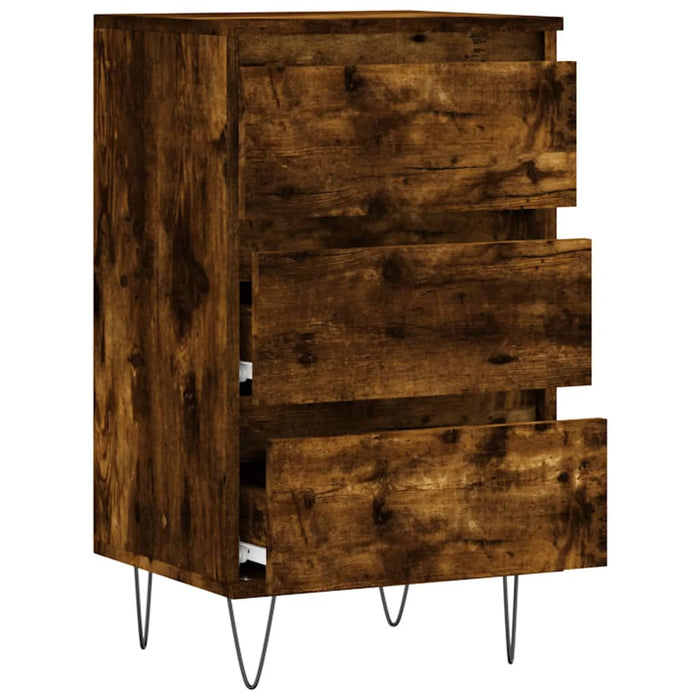 Dulap, stejar afumat, 40x35x70 cm, lemn prelucrat - WALTI WALTI