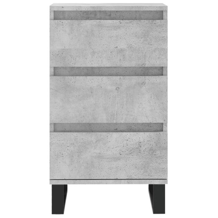 Servantă, gri beton, 40x35x70 cm, lemn prelucrat - WALTI WALTI