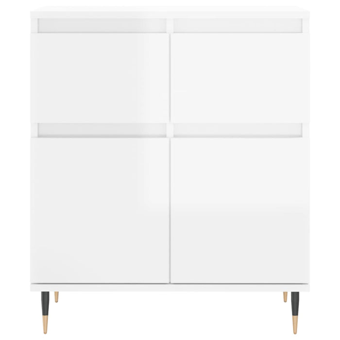 Servantă, alb extralucios, 60x35x70 cm, lemn prelucrat WALTI
