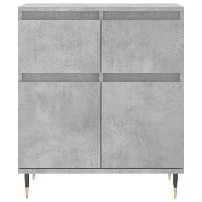 Servantă, gri beton, 60x35x70 cm, lemn prelucrat WALTI